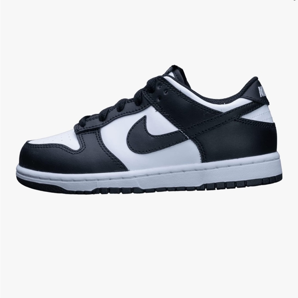 Nike Kids Low Dunk Black and White Sneakers